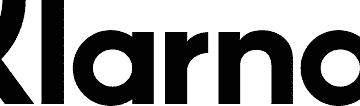 Zahlen per Rechnung via Klarna 5 Logo und weißer Hintergrund.