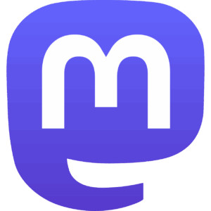 Profile 5 Mastodon logotype simple new hue.svg