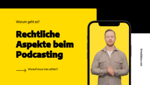 Podcasting, was sollte man rechtlich beachten?