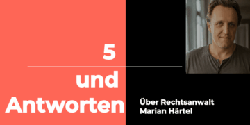 Willkommen bei „6 Fragen an RA Marian Härtel“!