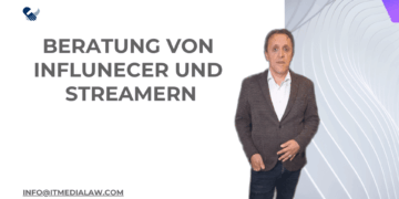 Beratung von Influencern und Streamern