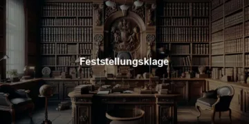 Feststellungsklage 89 Feststellungsklage