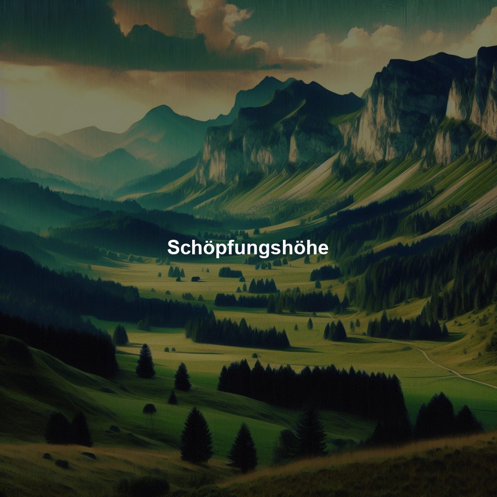 Schöpfungshöhe