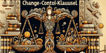 Change-of-Control-Klausel 22 Change-of-Control-Klausel
