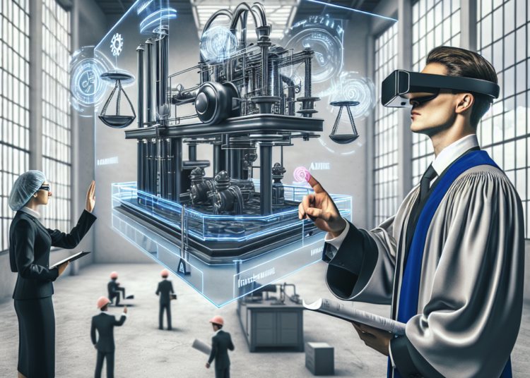 Legally compliant development of augmented reality (AR) applications in an industrial context: occupational safety and intellectual property