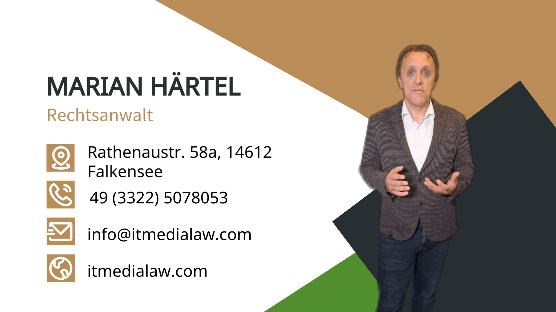About lawyer Marian Härtel - the business card 5 About lawyer Marian Härtel – the business card