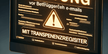 Achtung vor betrügerischen E-Mails mit Transparenzregister