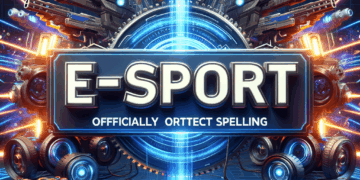 E-Sport now the officially correct spelling 8 E-Sport now the officially correct spelling