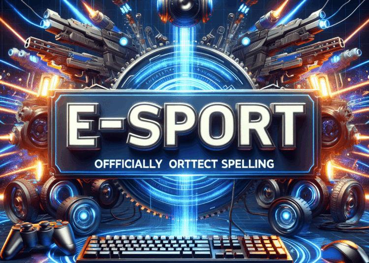 e sport jetzt die offiziell richtige schreibweise