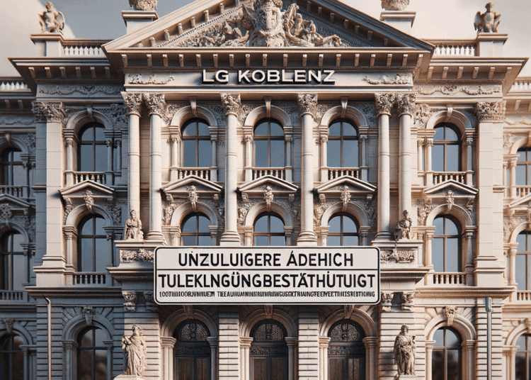 lg koblenz unzulaessige forderung telefonischer kuendigungsbestaetigung
