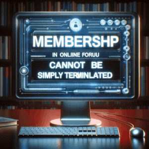 Profile 12 mitgliedschaft in einem onlineforum darf nicht einfach so gekuendigt werden 1