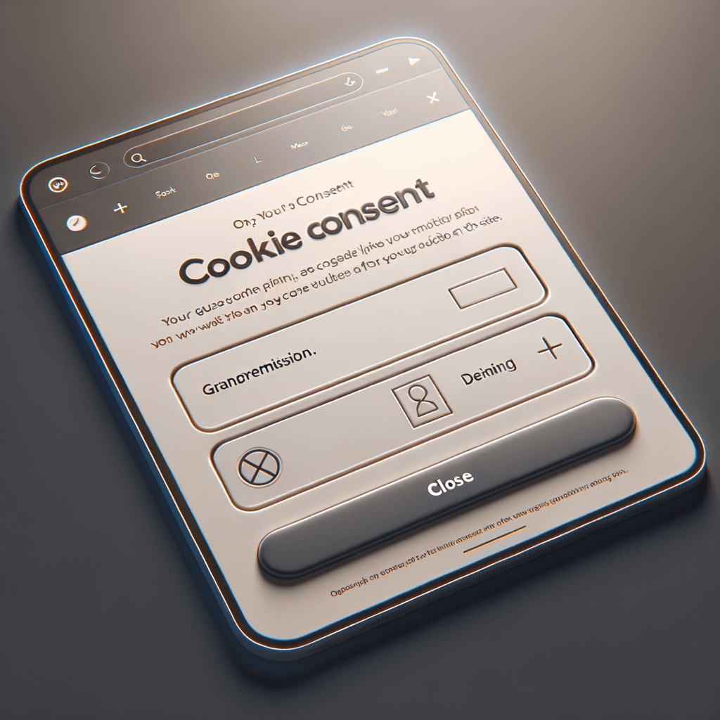 Cookie banner and consent
