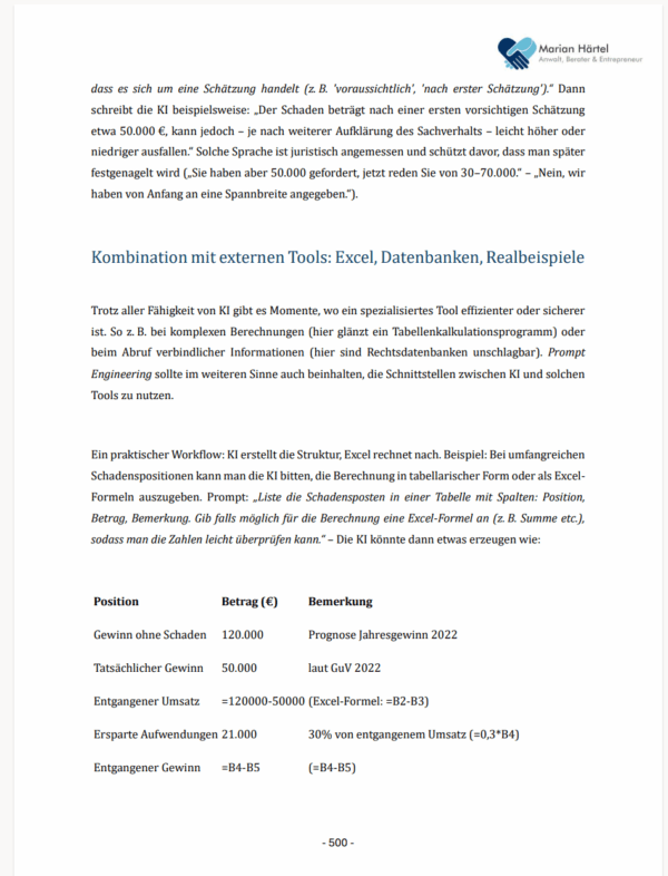 Effiziente Arbeit mit KI in Kanzleien – Praxiswissen für die tägliche Mandatsarbeit – Bild 3