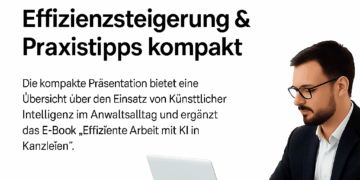 KI-Kurzpräsentation für Kanzleien – Effizienzsteigerung & Praxistipps kompakt