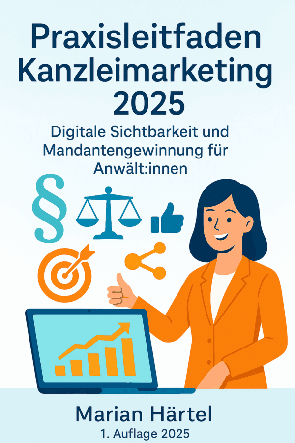Praxisleitfaden Kanzleimarketing 2025 Digitale Sichtbarkeit und Mandantengewinnung für Anwält:innen