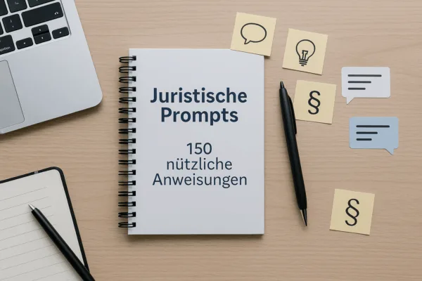 Juristische Prompts - 150 nützliche Anweisungen für jedes LLM