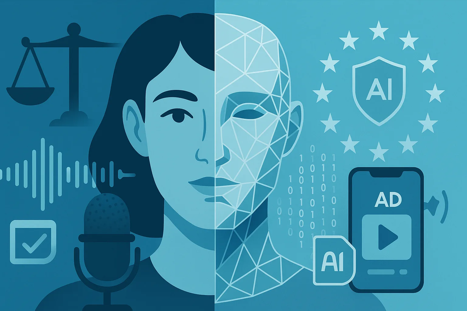 AI faces, voice clones and deepfakes in advertising: rules of the game under the EU AI Act and German law